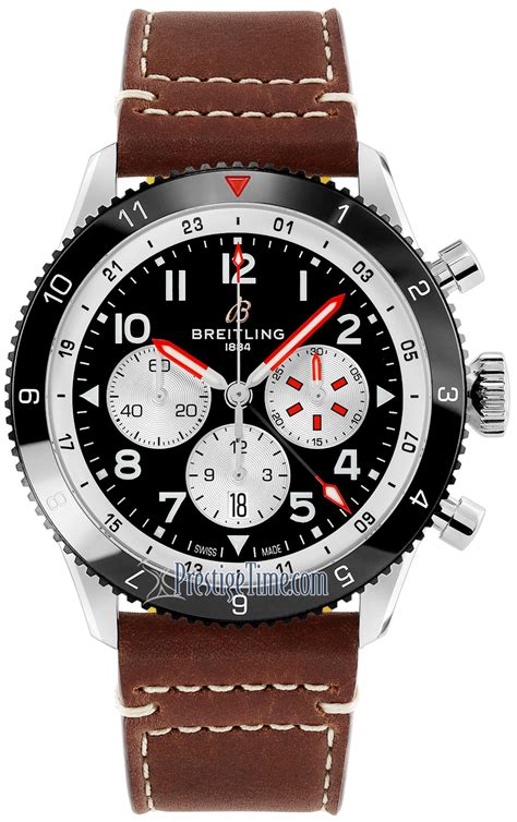 breitling yb04451a1b1x1|Breitling Avi B04 Chronograph Gmt 46 Super Mosquito .